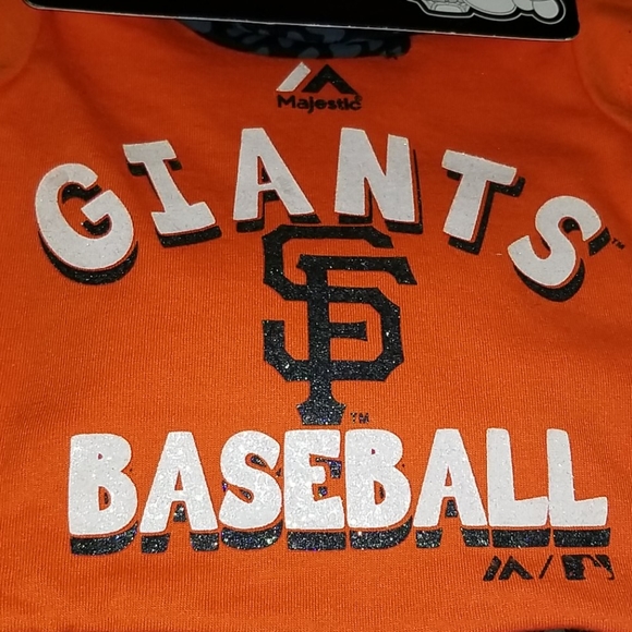 SF Giants Onesie 3 Pc Set *Super Cute, Must See!* - Picture 3 of 9